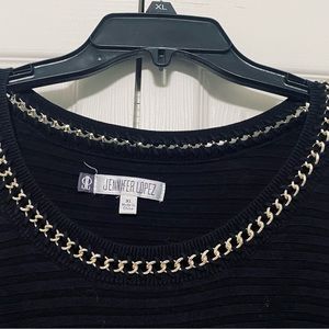 Jennifer Lopez Women’s Black Sweater